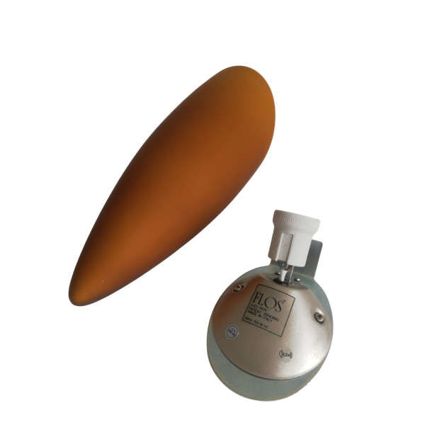 Luci fair aplique cristal ámbar opal 1x150w e27